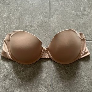 Maidenform- Strapless Bra: Nude, Size 36B